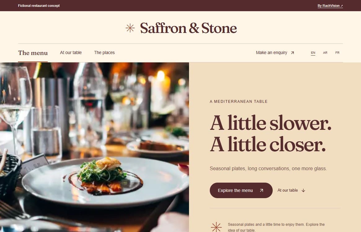 Saffron & Stone